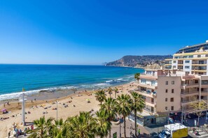 Accommodatie ligt op het strand