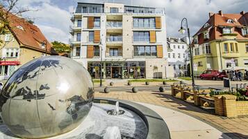 Fassade der Unterkunft