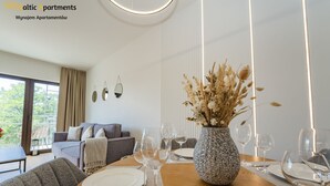 Apartemen Deluks | Ruang keluarga