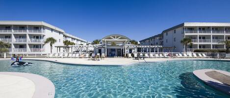 Indoor pool, outdoor pool