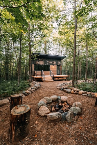 Northwoods Tiny Cabin Wald Near Itasca State Park