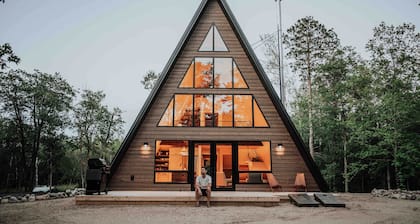 Northwoods A-Frame Cabin Near Itasca State Park