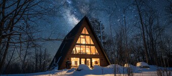 Northwoods A-Frame Cabin Near Itasca State Park