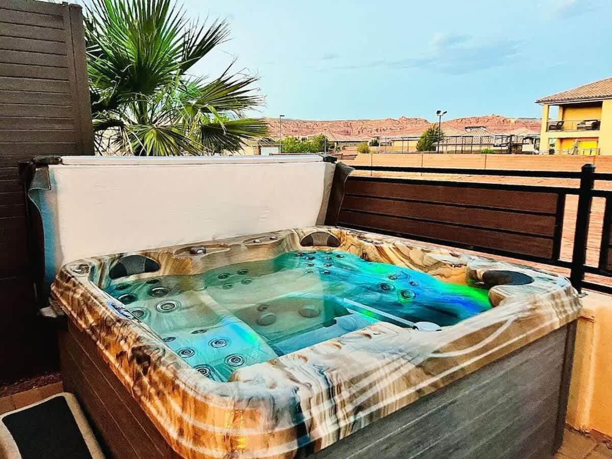 屋外スパ浴槽