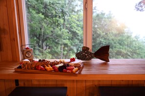Interior - Cozy Cottage with GREAT Mtn Views & Hot Tub & Outdoor Shower • Close to the Ocoee (Murphy)