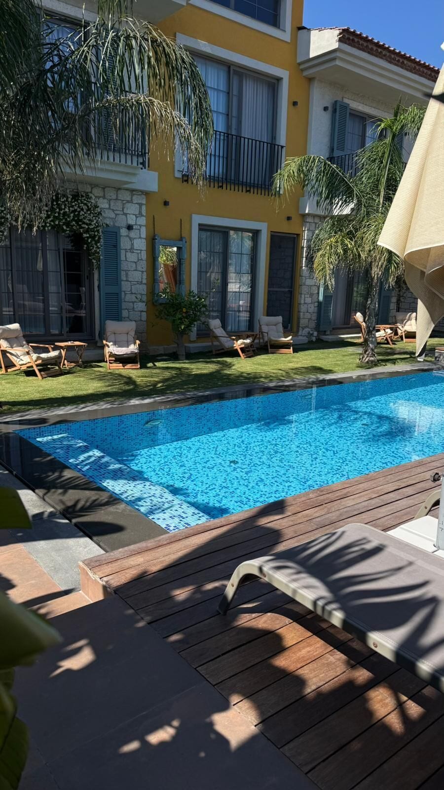 Seasonal outdoor pool
