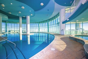 Indoor pool - Turquoise Place C2602 - Beach Front with Lazy River (Orange Beach)