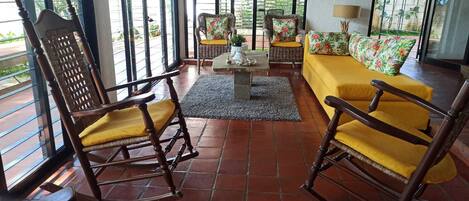 Vista desde la propiedad