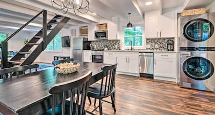 Private Hot Tub & Fire Pit: Family Broadway Cabin