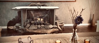 Art Studio Retreat with Sauna Fireplace Forest Views | Dream House in the Gunks