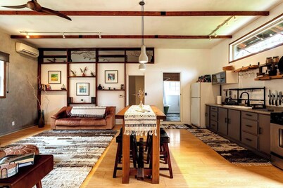 Art Studio Retreat with Sauna Fireplace Forest Views | Dream House in the Gunks