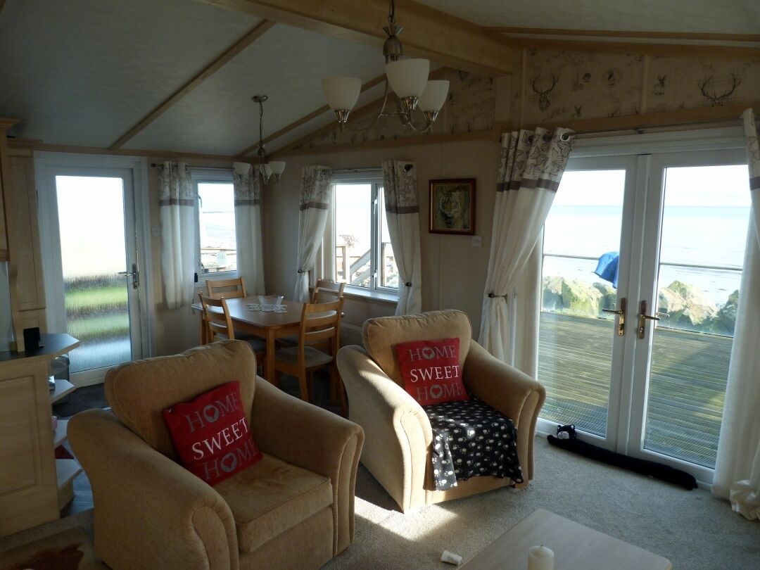 Televisión, chimenea y reproductor de DVD 