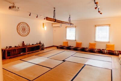 Retreat Villa: Theater, Yoga Studio, Group Spaces | Dream House in the Gunks