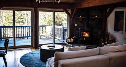 Retreat Villa: Theater, Yoga Studio, Group Spaces | Dream House in the Gunks