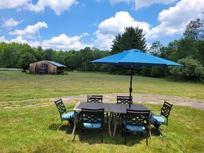 Opções para refeição ao ar livre