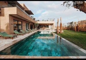 A heated pool - Palais Nohe (Marrakech)