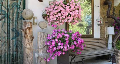 studio cosy avec grande terrasse et vue sur la riviĂšre la Dore