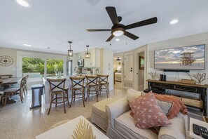 Smart-TV, Bücher, Musikbibliothek