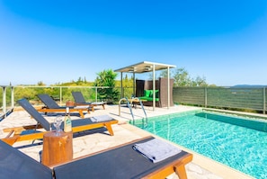 Pool - Villa Canova - Three Bedroom Villa, Sleeps 6 (Ionian Islands)