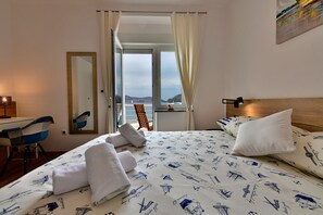 1 bedroom, WiFi - Holiday apartment with sea view (Baška)
