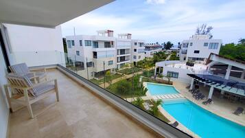 Luxury-Penthouse | 2 Schlafzimmer, Select-Comfort-Betten, Zimmersafe, individuell dekoriert