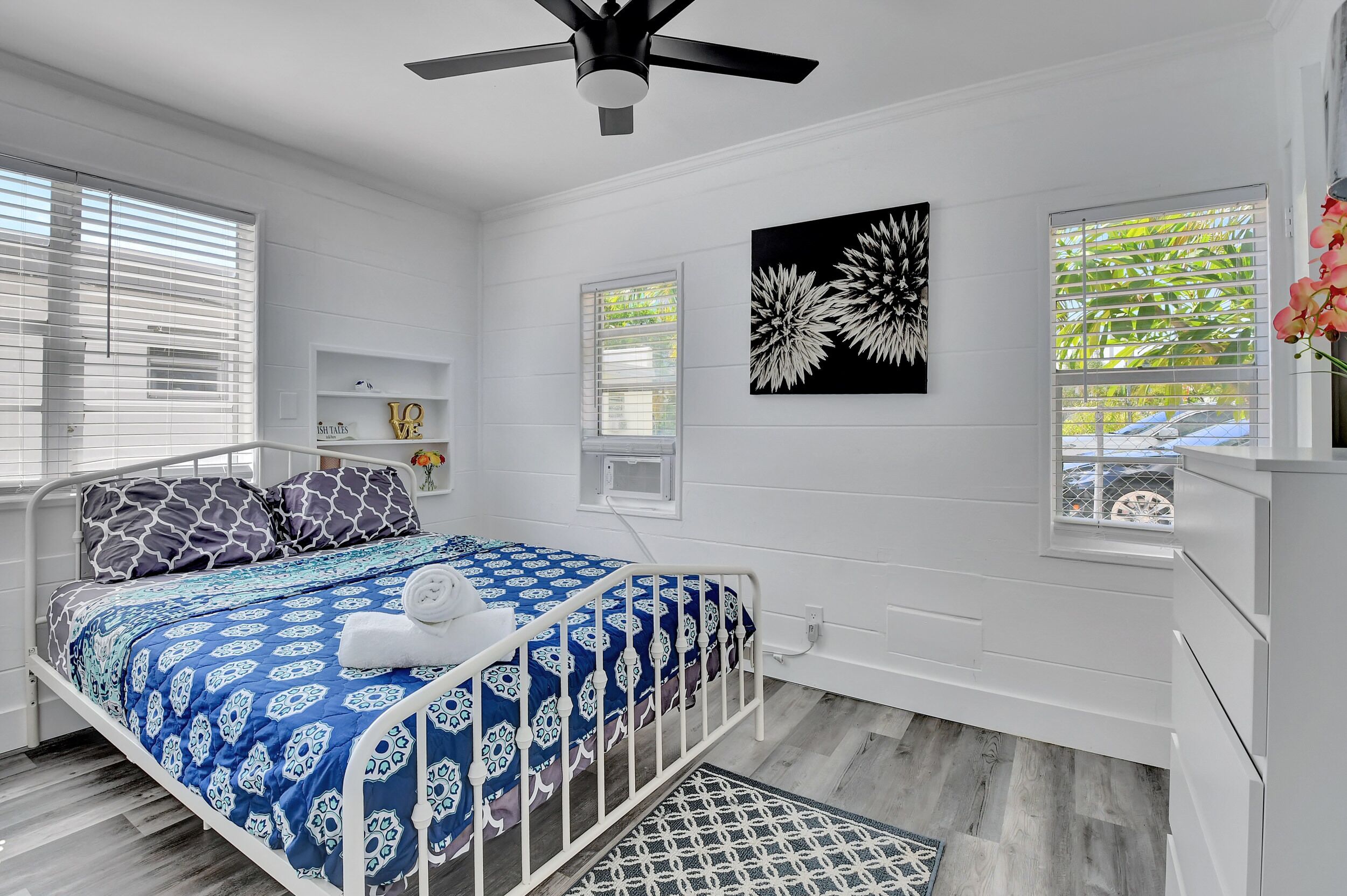 1 多间卧室、熨斗/熨衣板、免费 WiFi、床单