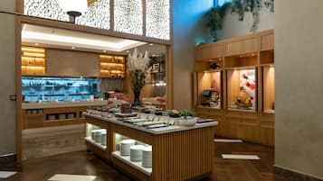 Daily buffet breakfast (EUR 30 per person)