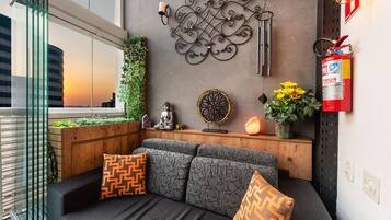 Duplex luxo | Varanda coberta