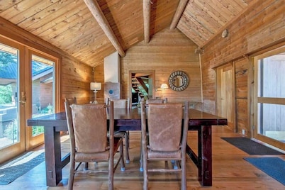 Unique Cabin Escape with Majestic Teton Backdrop