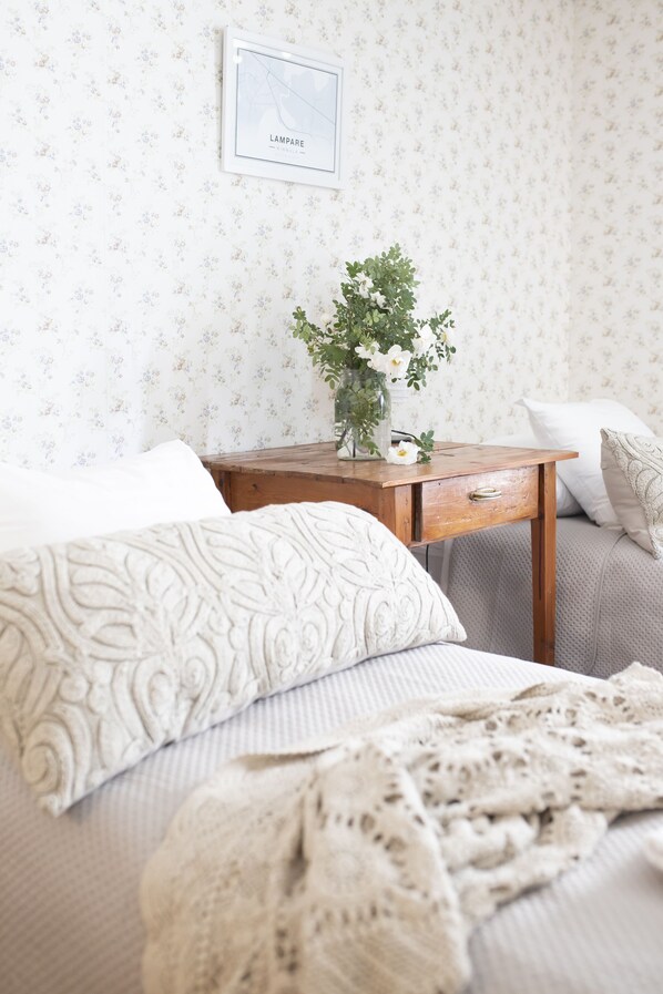 Individually decorated, individually furnished, blackout curtains