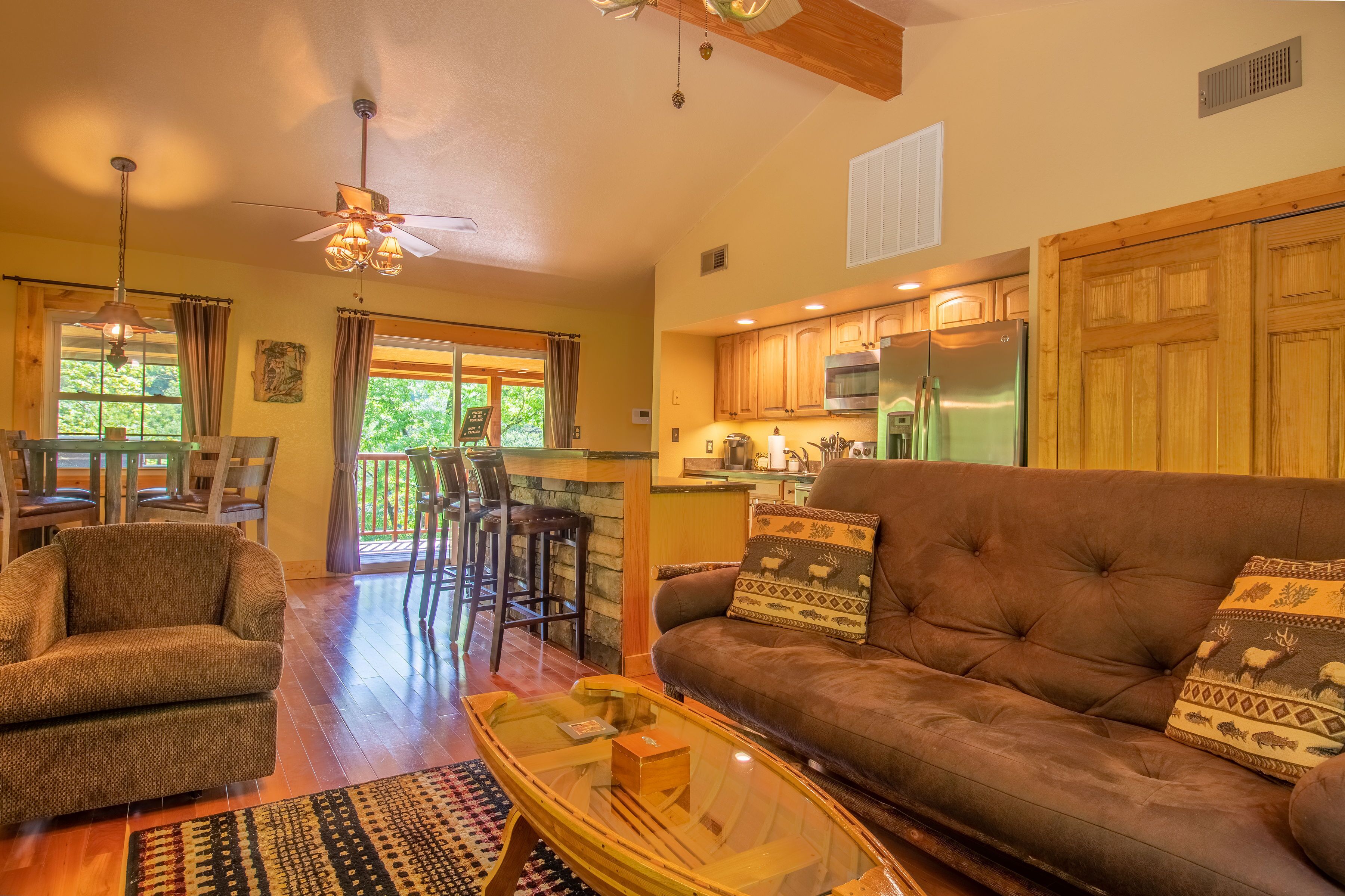 TV connectée, cheminée