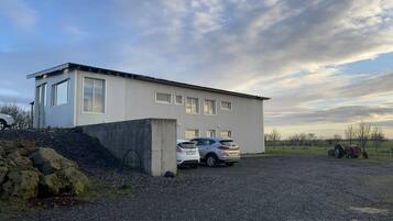 Majoituspaikan julkisivu