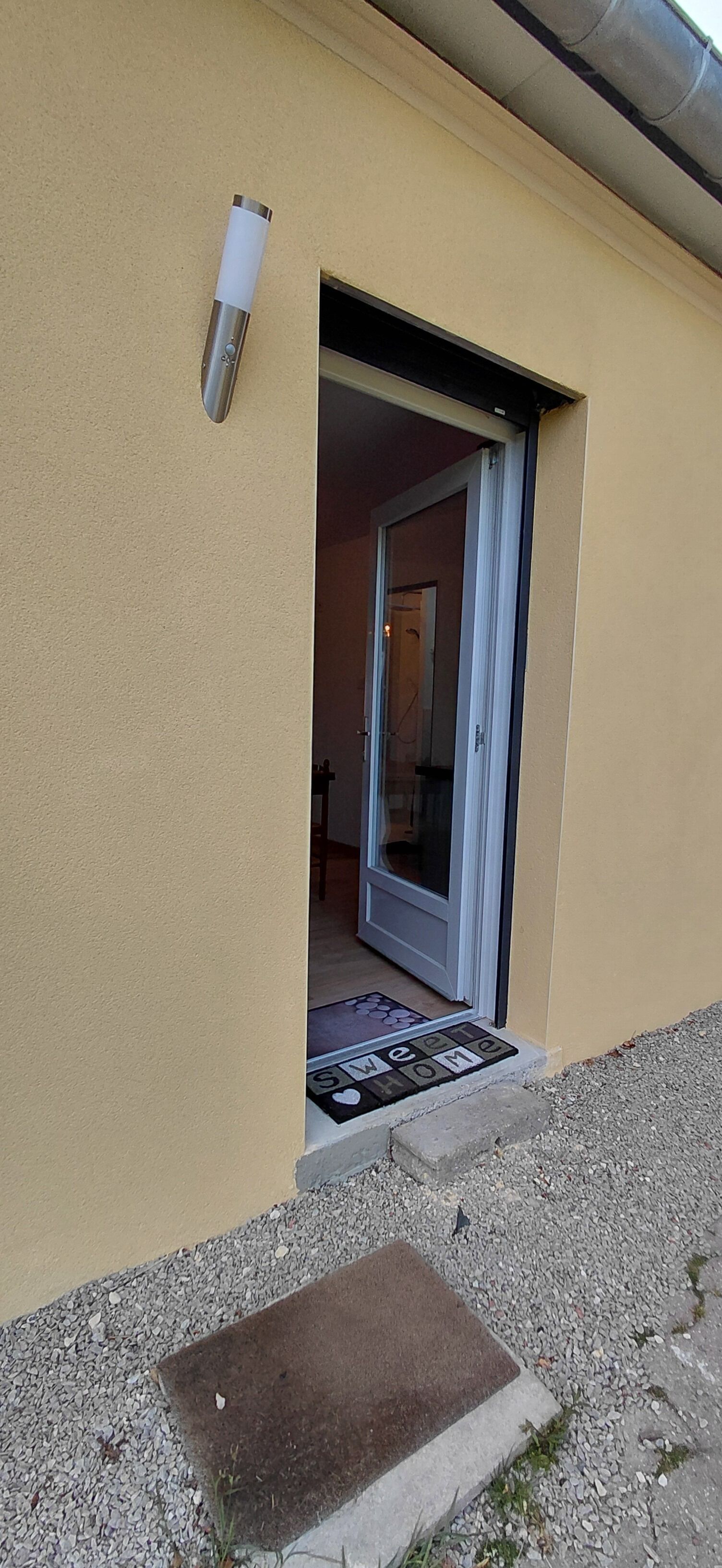 Façade de l’hébergement