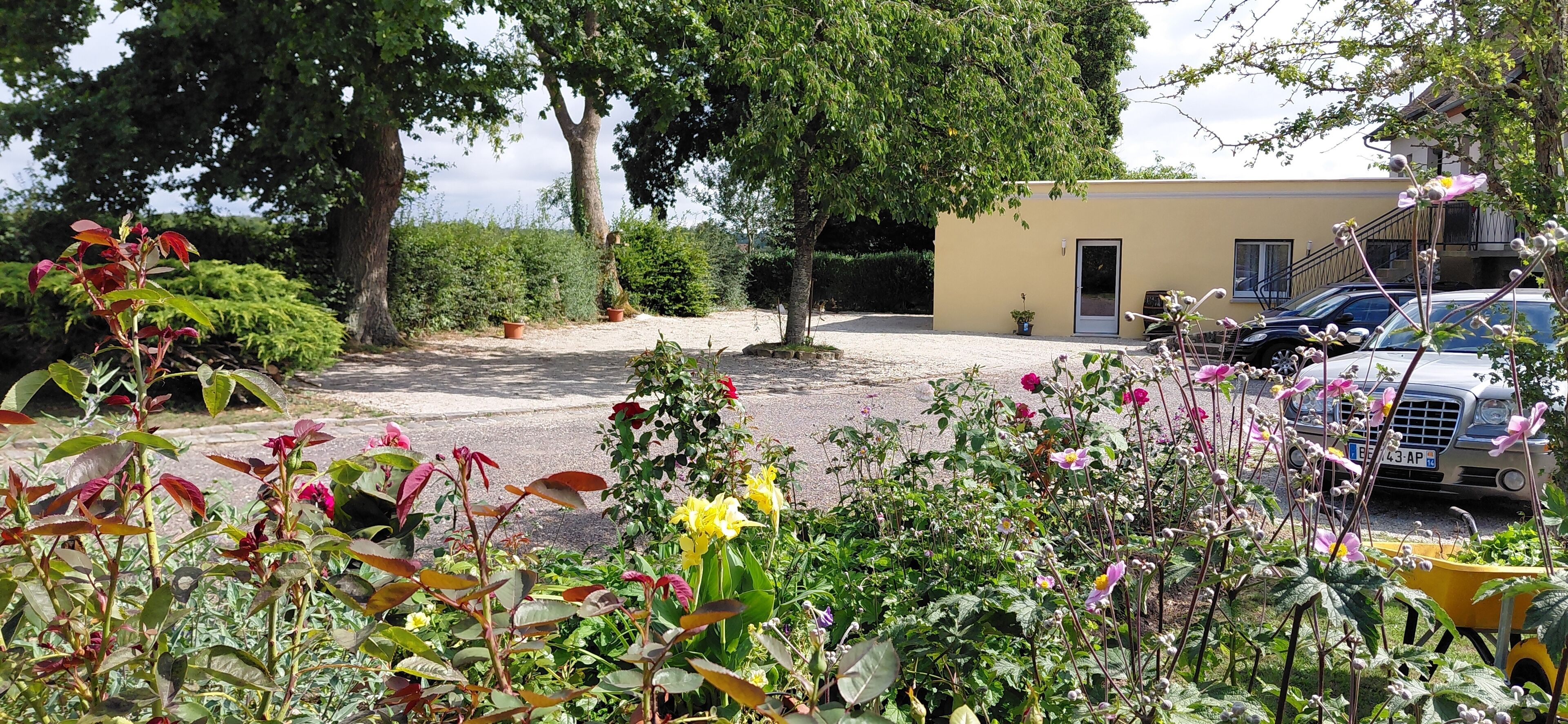 Façade de l’hébergement