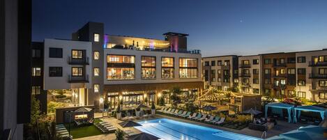 Außenpool, beheizter Pool