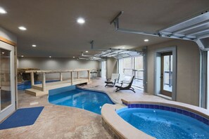 Piscine couverte, piscine chauffée