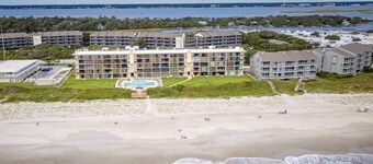 Spacious Beachfront Condo just steps away from ocean and pool