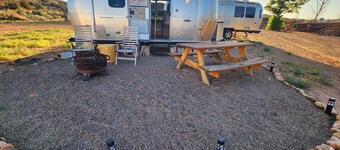 Deluxe 20 foot Airstream at Paria River Ranch