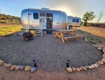 Deluxe 20 foot Airstream at Paria River Ranch