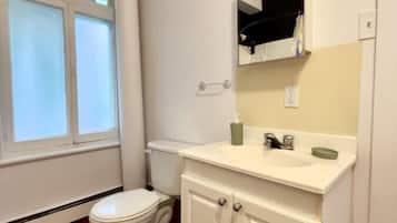 Hair dryer, towels