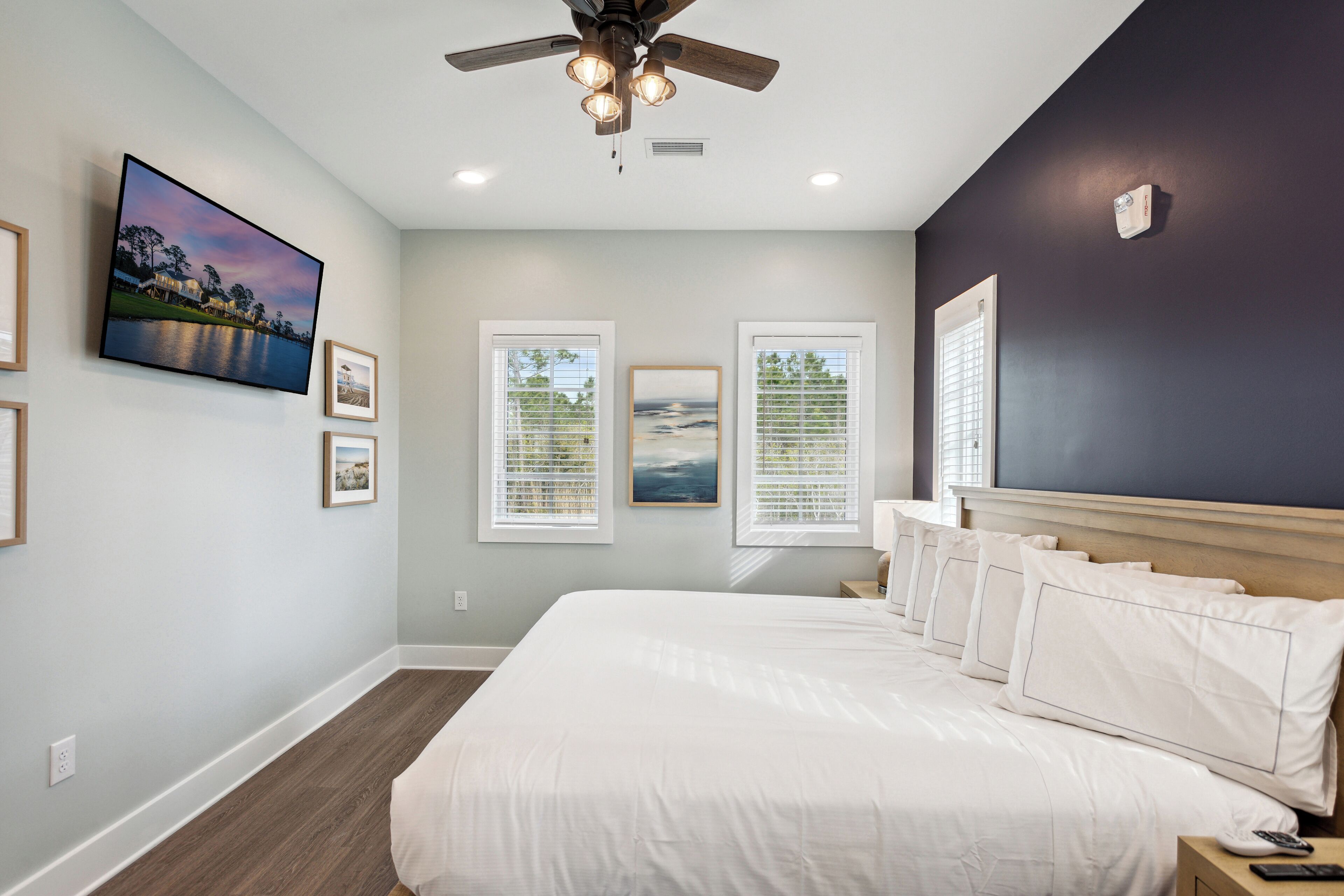 Pillowtop beds, individually decorated, individually furnished