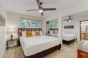 2 habitaciones, tabla de planchar con plancha, internet y ropa de cama 