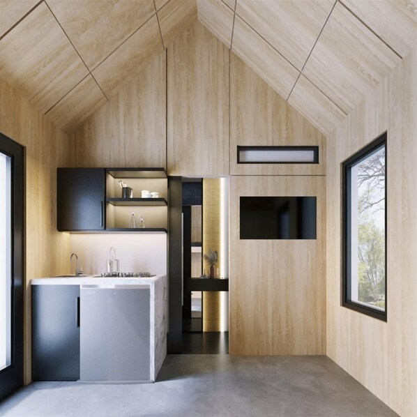 Mökki (Fireside) | Ulkopuoli