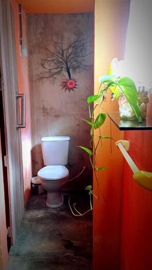 Habitación estándar, vista al jardín | Baño