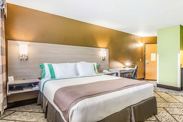 Stretch out on a spacious bed and recharge after busy days.