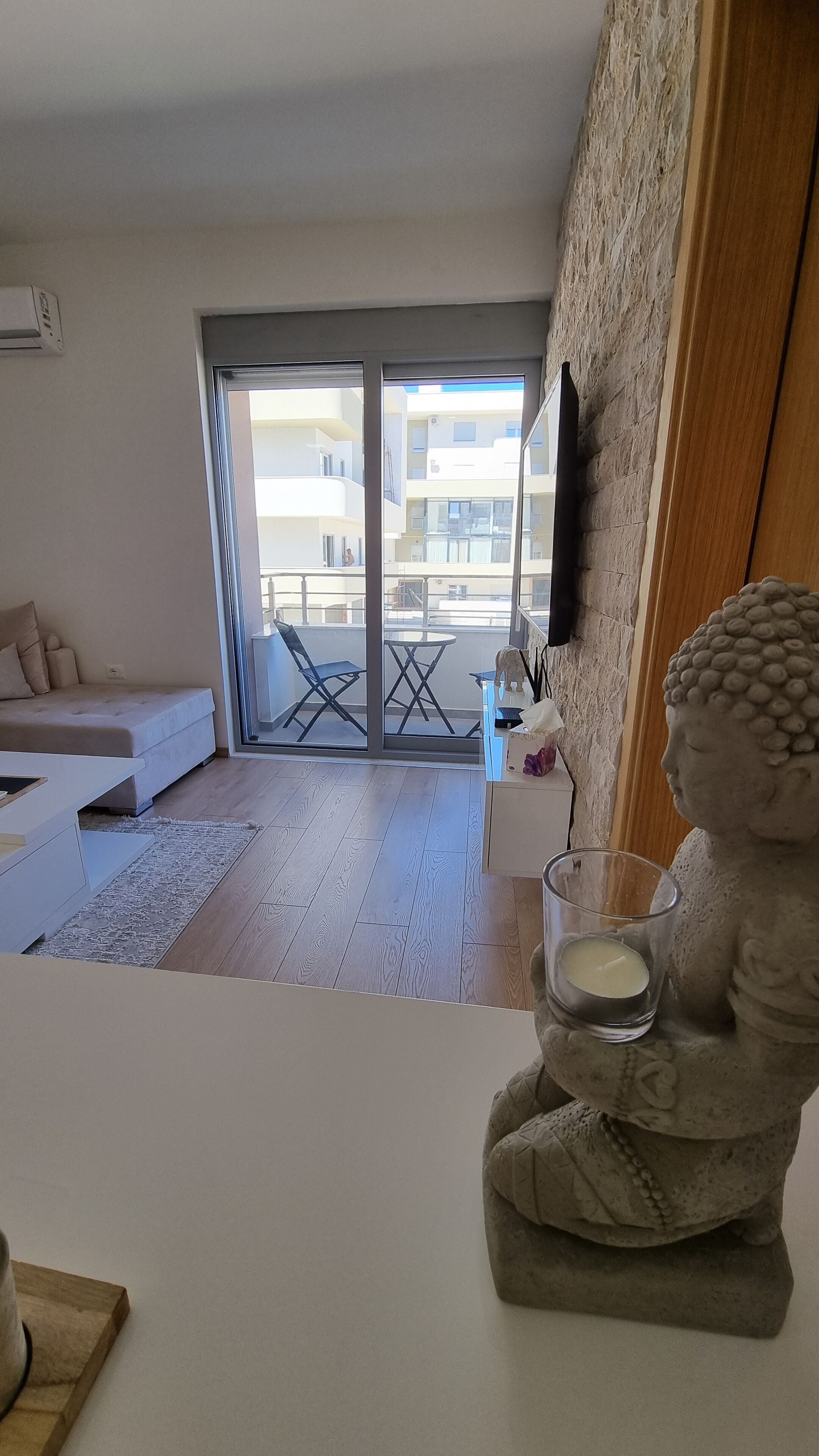 Vue depuis l’hébergement