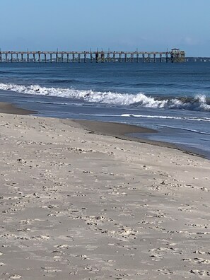 ビーチの近く、サンラウンジャー