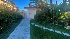 A residential property with a well-maintained garden, a concrete pathway, and a house number 23770. - ENTIRE MODERN LUXURY STUDIO PRIVATE FOR UP TWO PEOPLE AT WEST HIILS  (Los Angeles)