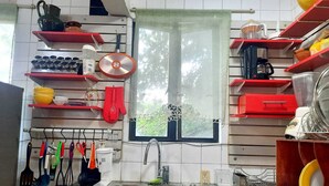Kaffetrakter/tekoker, kjøleskap, mikrobølgeovn og ovn