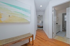 3 bedrooms, premium bedding, iron/ironing board, travel crib